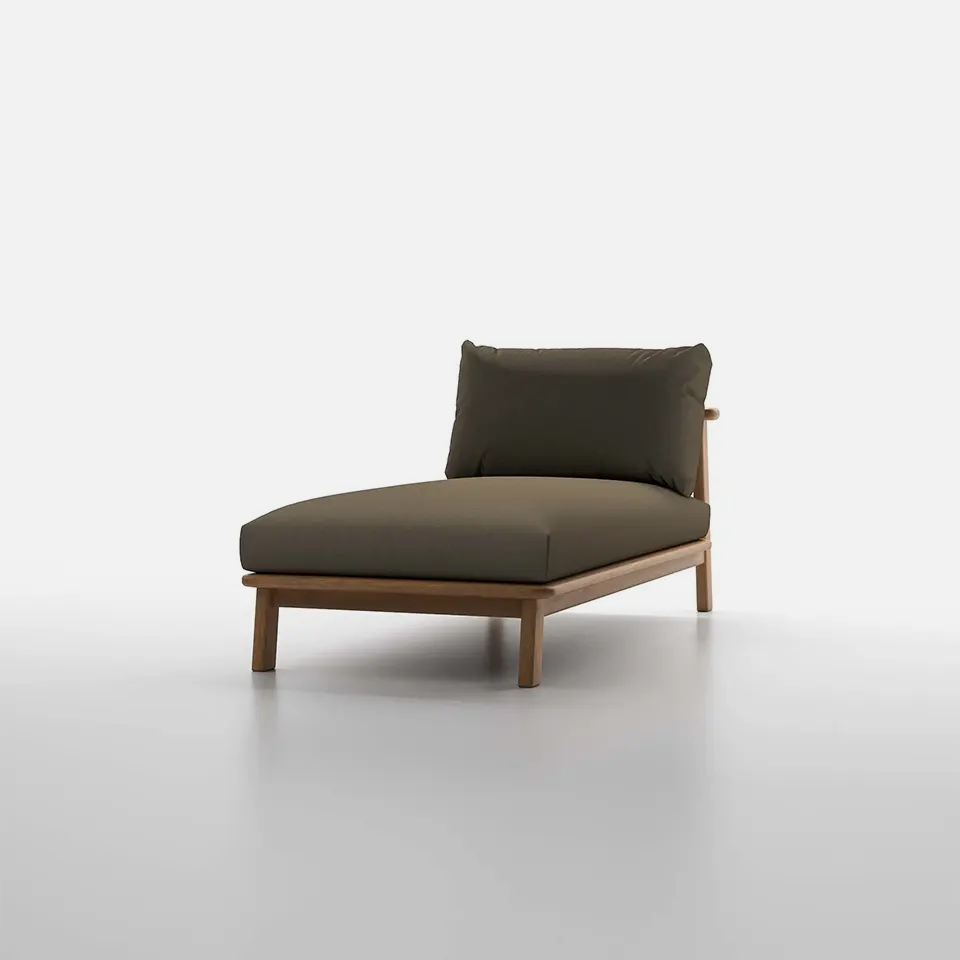 Modular Sofa Chaise Armless