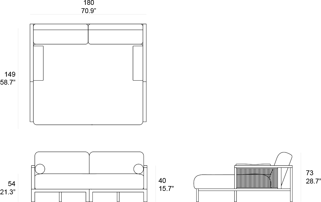 Product dimensions