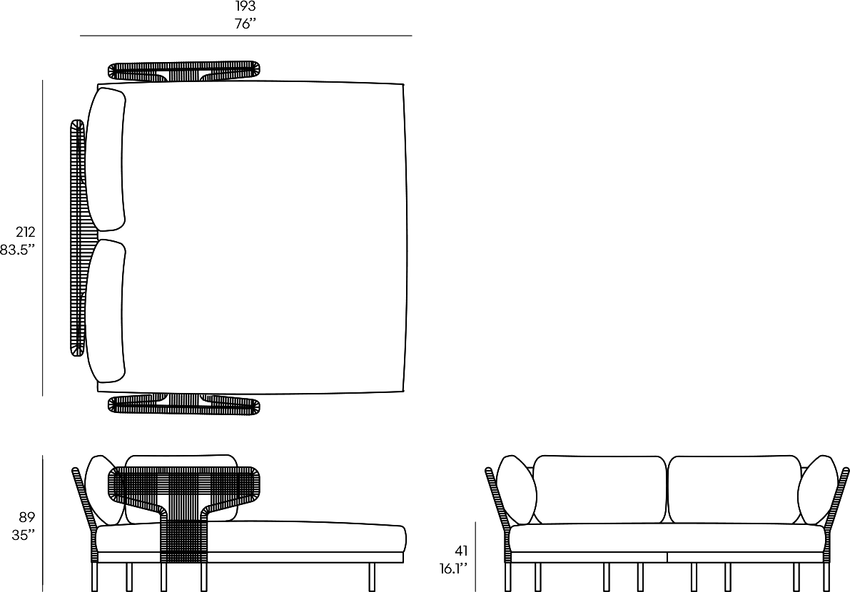 Product dimensions