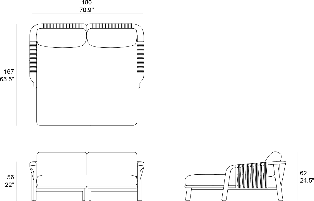 Product dimensions