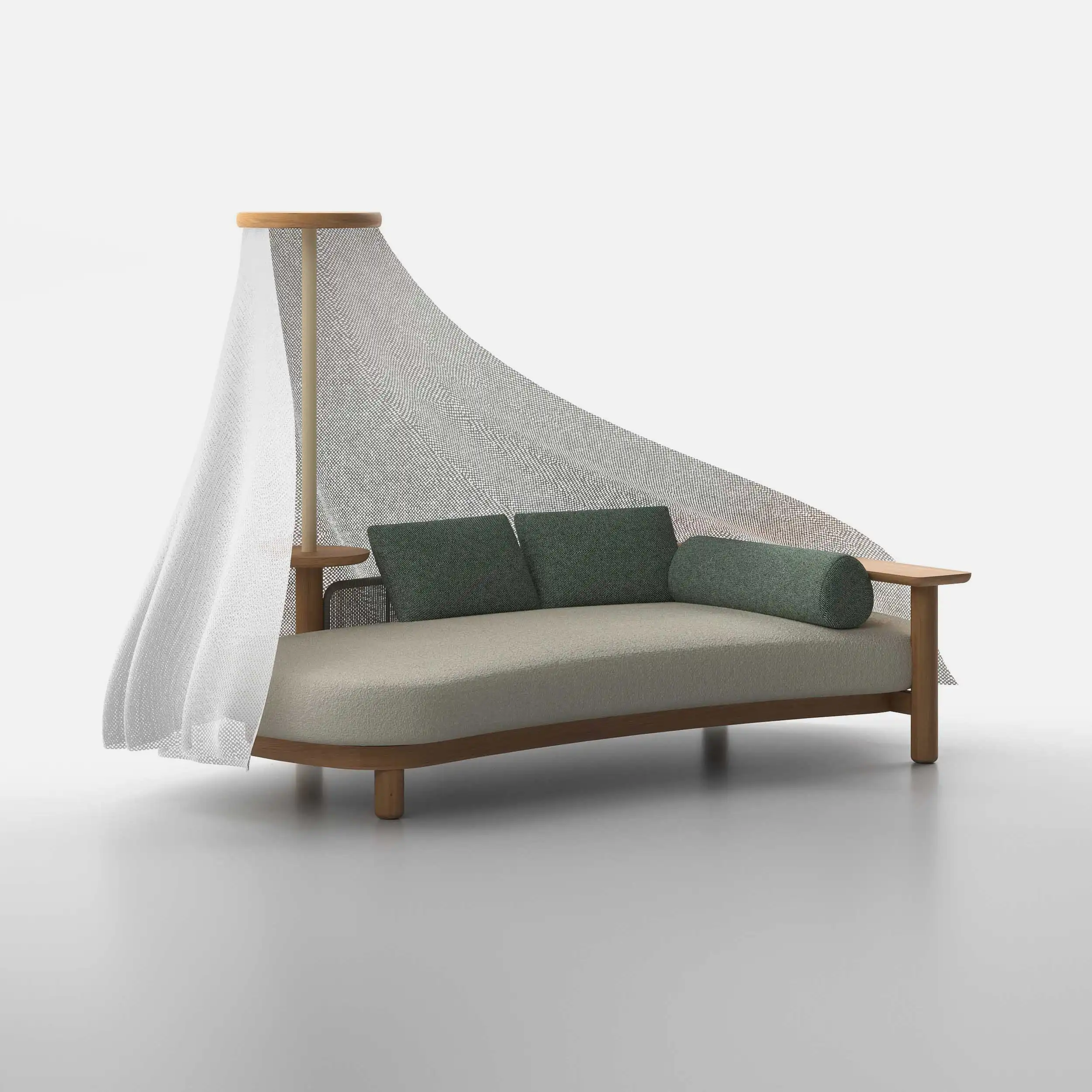 Daybed Tent with Backrest