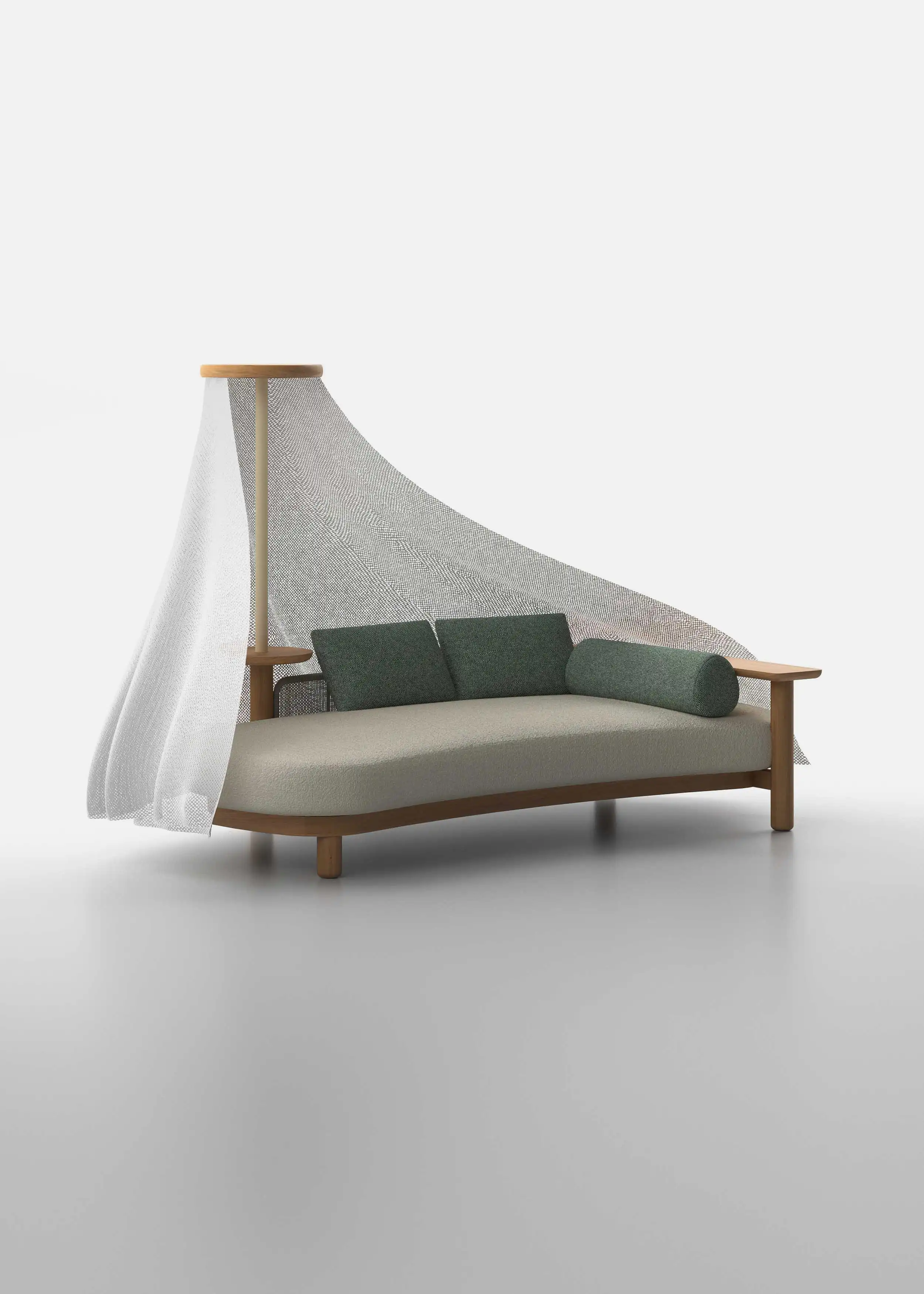 Daybed Tent with Backrest